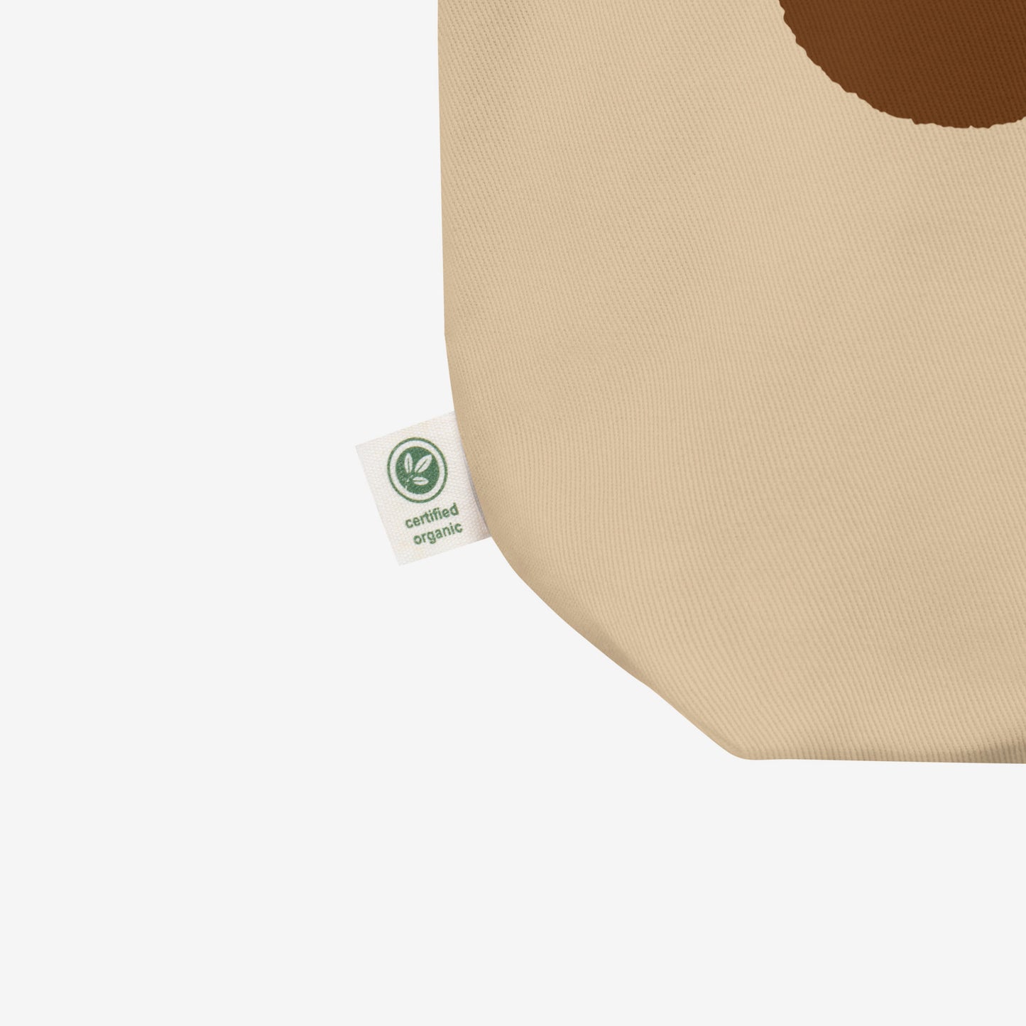 Eco tote bag with original Soviet cartoon character smiley minimalist Cheburashka on one side and Чебурашка logo on the other side. Details.